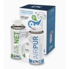 CH QUIMICA - AIRNET+AIRPUR AUTO 100ML+2. LIMPI Y ELIM OLORES.
