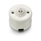 FONTINI - Cruzamiento 10AX 250V sin manecilla porcelana Cru (Pack)