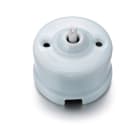 FONTINI - Interruptor 1P 10AX 250V GARBY 30 sin manecilla porcelana Cotton (Pack)