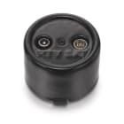 FONTINI - TOMA FINAL TV-SAT PORCELANA NEGRO (PACK)