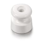 FONTINI - Aislante cable trenzado GARBY porcelana blanco