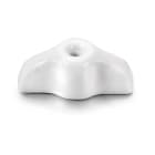 FONTINI - Lazo rotativo porcelana Retro + tornillo patiné blanco