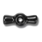 FONTINI - Lazo rotativo porcelana + tornillo pavona negro