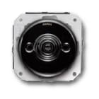 FONTINI - Conmutador 10AX 250V sin manecilla porcelana negro