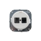 FONTINI - TOMA HDMI + RJ45 DO 31 PORCELANA BLANCO