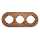 FONTINI - Marco 3 elementos DO superficie madera nogal (Pack)