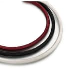 FONTINI - Cable 3x1,5mm² 25m porcelana negro / níquel negro