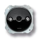 FONTINI - Mecanismo conmutador 10A 250V sin manecillas porcelana negro / cromo
