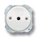 FONTINI - Mecanismo conmutador 10A 250V sin manecillas porcelana blanco / níquel negro