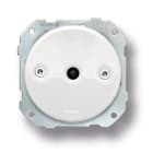 FONTINI - Mecanismo pulsador rotativo 10A 250V sin manecillas porcelana blanco / cromo