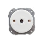 FONTINI - Salida cables DO 34 porcelana blanco / cobre