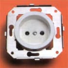 FONTINI - Base enchufe VENEZIA 10/16A 250V blanco (Pack)