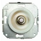 FONTINI - PULSADOR VENEZIA CROMO / BLANCO (PACK)