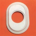 FONTINI - Marco 1 elemento VENEZIA madera lacado blanco (Pack)