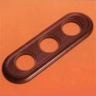 FONTINI - Marco 3 elementos VENEZIA madera nogal (Pack)
