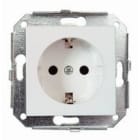 FONTINI - Base enchufe F-37 toma tierra metalizado (Pack)