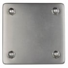 FONTINI - Caja conexión F-37 86x86x40mm níquel satinado