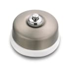 FONTINI - Pulsador 10A 250V porcelana latón níquel (Pack)