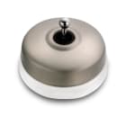 FONTINI - Pulsador DIMBLER latón 10A 250V níquel satinado (Pack)