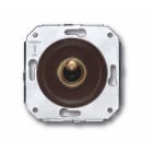 FONTINI - Conmutador manecilla 10A 250V patiné / marrón (Pack)
