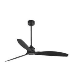 FARO - VENTILADOR JUST FAN D.128 3 PA.NEGRAS NG