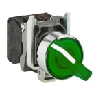 Schneider Electric - Selector luminoso verde 3 posiciones fijas 120V 1 NA+1 NC