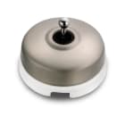 FONTINI - Cruzamiento porcelana latón paso cable níquel (Pack)