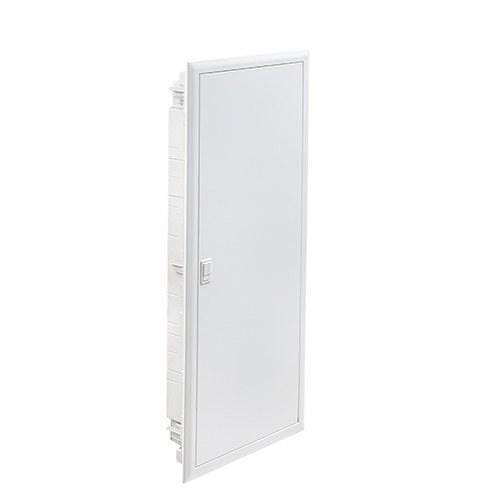 IDE - CJ.DISTR.EMP.PARED CONVL.IP40 CAPCD.5x14(70)MOD.PTA.+MO.CHAPA ACE.LNDO.BL RAL