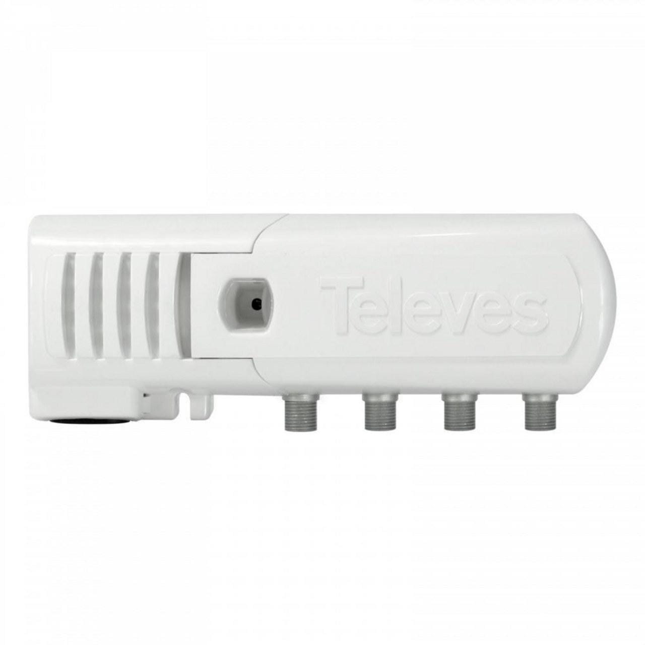 TELEVES - AMPLIF.VIV.1e/(2s+TV)"F" 5..65/47..862/950..2150MHz G(-9)/19/21dB VS