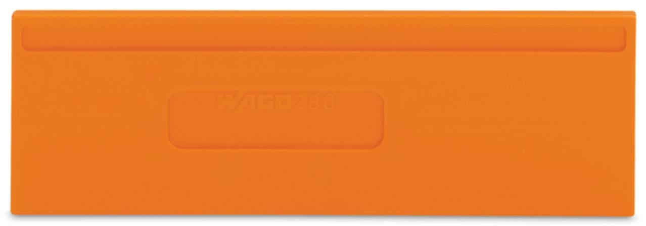 WAGO - SEPARADOR SERIE 280 75MM NARANJA
