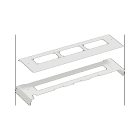 Schneider Electric - Placa perforada G IP30 ancho 850mm
