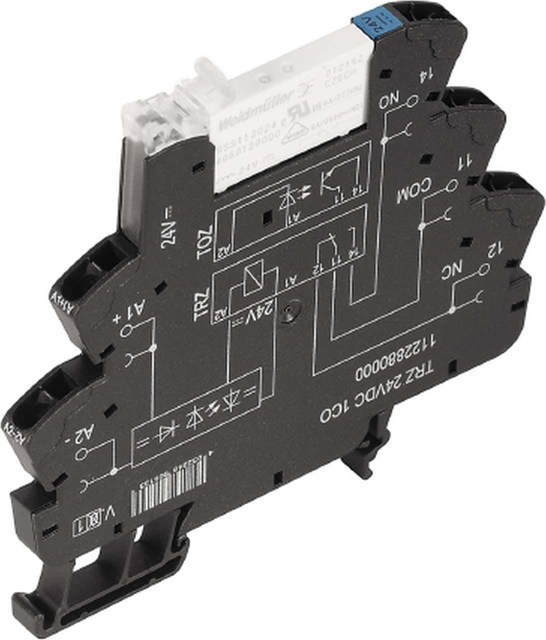 WEIDMULLER - Módulo de relé TERMSERIES TRZ 24V DC 1CO