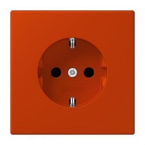 JUNG - ENCHUFE S/PROT LC ROUGE VERMILLON 59
