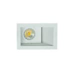 KOHL LIGHTING - FOCUS WALL RECESSED WHITE-WHITE 8W LED