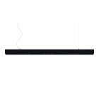 ARKOSLIGHT - Luminaria lineal BLACK FOSTER suspendida 1600 On Board 3000K negro texturizado