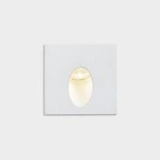 KOHL LIGHTING - APL.PARED JADEX SQ.EMP.55 X 55MM BLANCO-