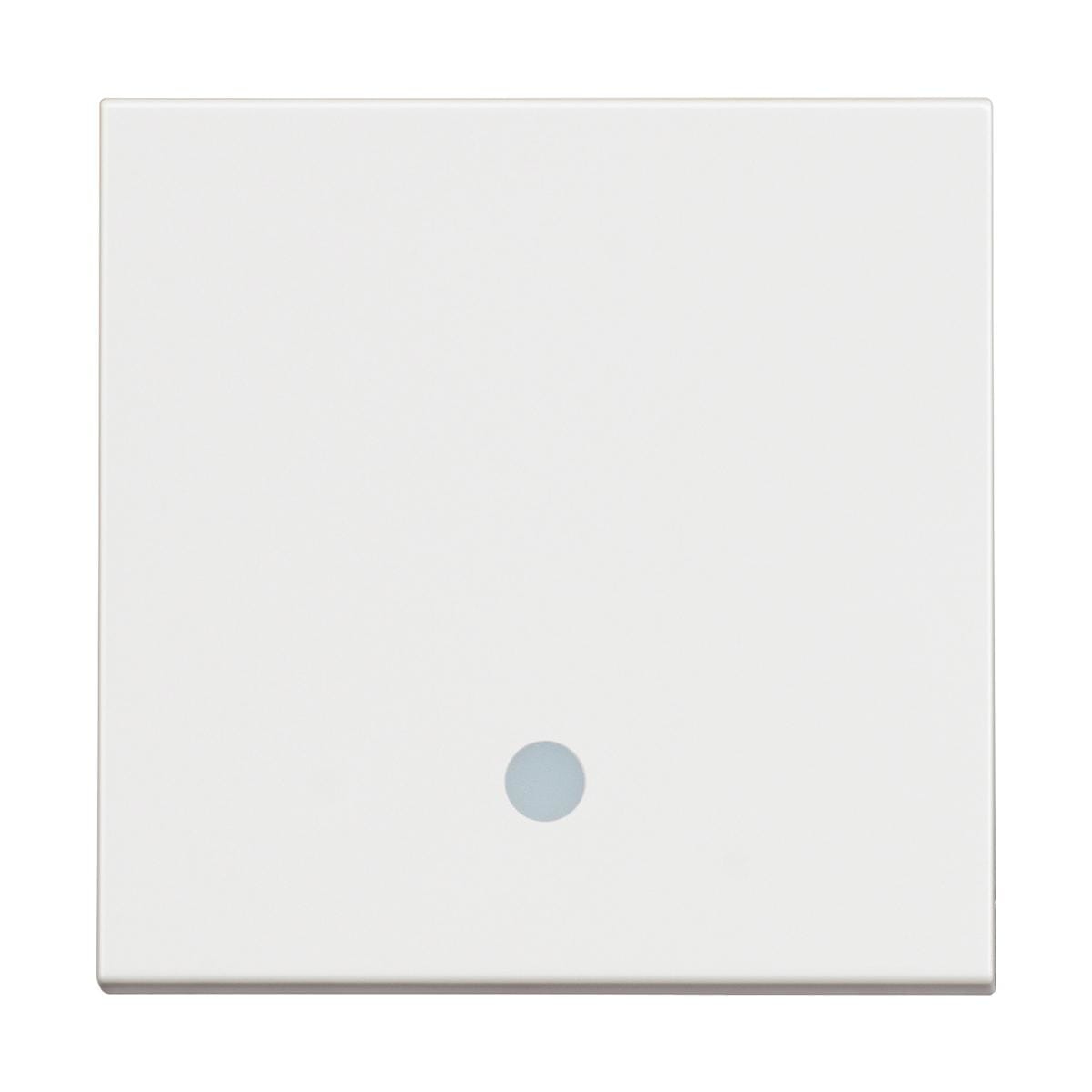 BTICINO - Cruzamiento iluminable Classia - 10 AX-250 Vca - Blanco - 2 módulos