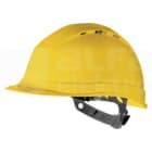 DELTA PLUS - CASCO OBRA QUARTZI AJUSTE GUIA AMARILLO