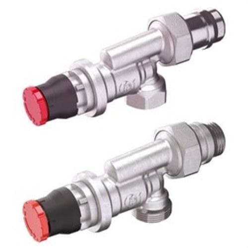 GIACOMINI - VALV.RAD.TERMTIZ.DB DBL.ESC.1/2"X16 EQUI