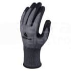 DELTA PLUS - Guante tejido Xtrem cut palma impregnada de espuma de nitrilo / TPU galga 18 talla 06 azul marino / negro
