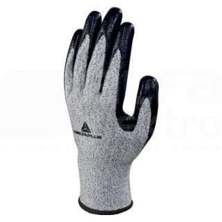 DELTA PLUS - Juego 3 guantes VECUT tricotado nitrilo gris 11