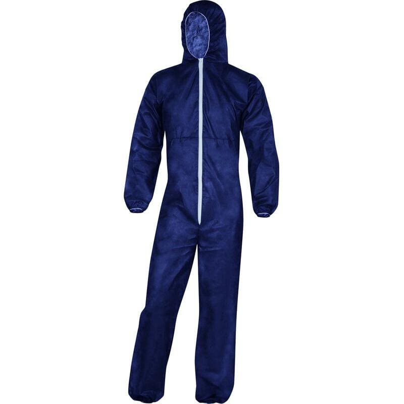 DELTA PLUS - BUZO POLIPROPILENO AZUL CON CAPUCHA XXL
