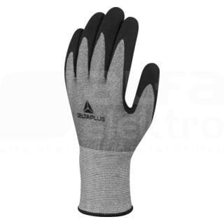 DELTA PLUS - Guante tejido Xtrem cut palma impregnada de micro espuma de nitrilo galga 13 talla 06 gris / negro