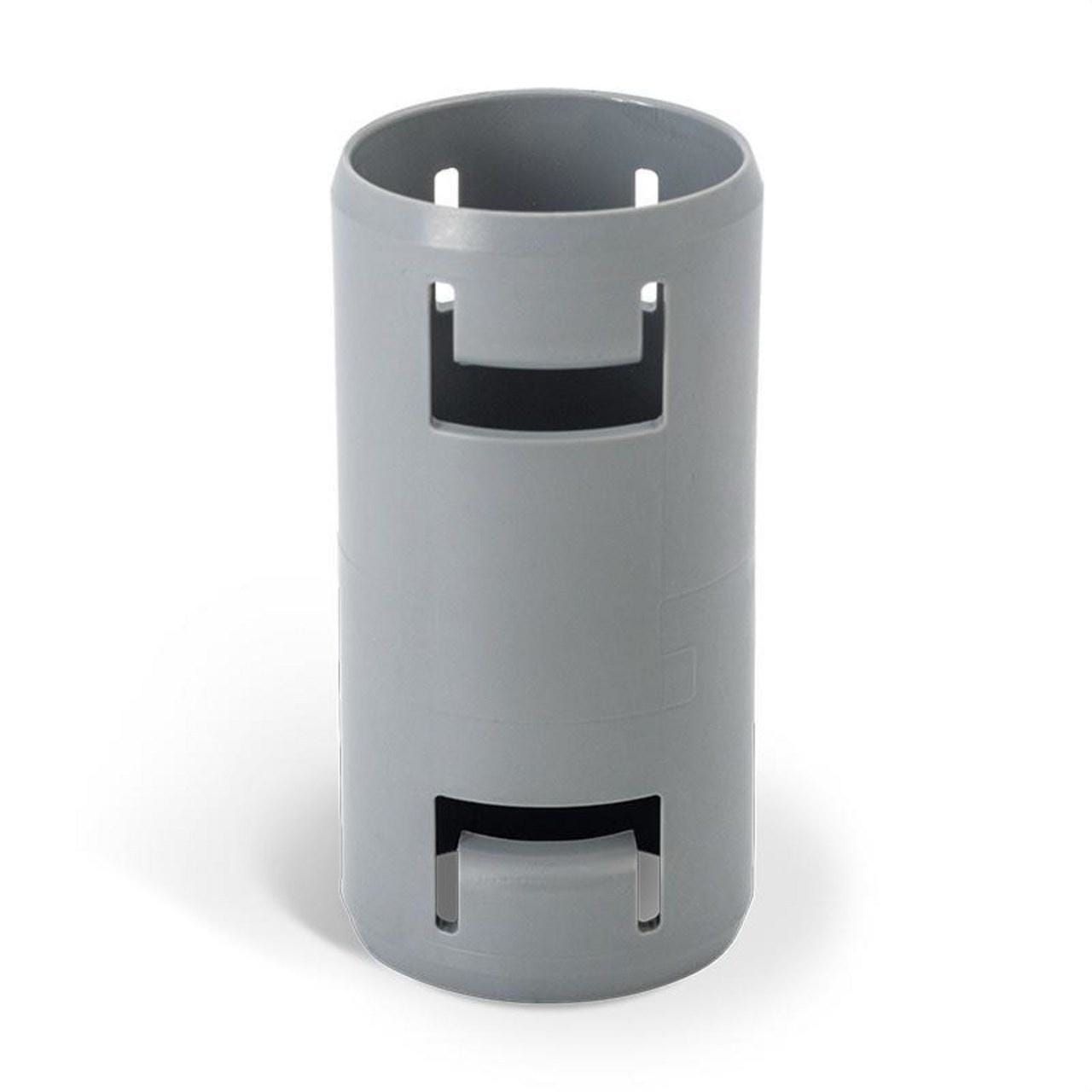 GAESTOPAS - Manguito de unión para tubos corrugados M32 gris oscuro
