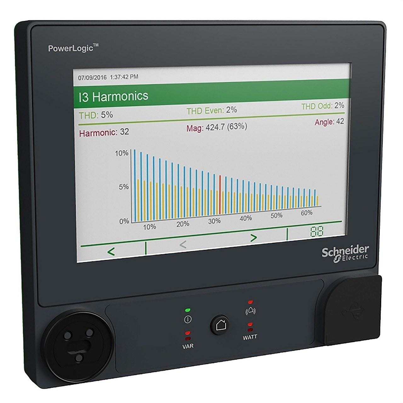 Schneider Electric - Analizador ION 9000T con pantalla