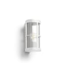 DOPO - Aplique LUG IP54 E27 18W difusor fume blanco