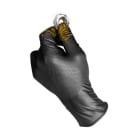 JUBA - Guante GRIPAZZ nitrilo ambidiestro negro talla L