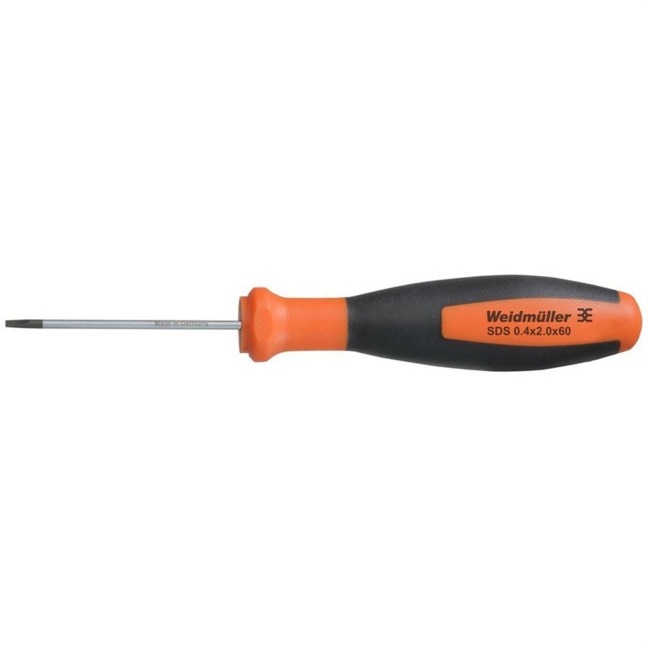 WEIDMULLER - Destornillador SDS 0,4x2,0x60
