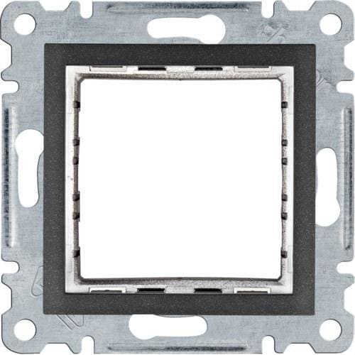 HAGER - Adaptador 45x45 Lumina negro