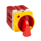 GAVE - INTERRUPTOR 3P.63A.D2 BLOQUEO CANDADO ROJO/AMARILLO + AUXILIAR 1NA+1NC 12A